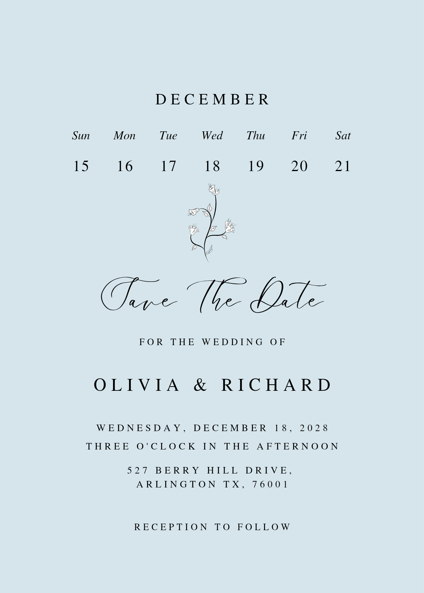 Save the Dates | Printed • Digital & Envelopes