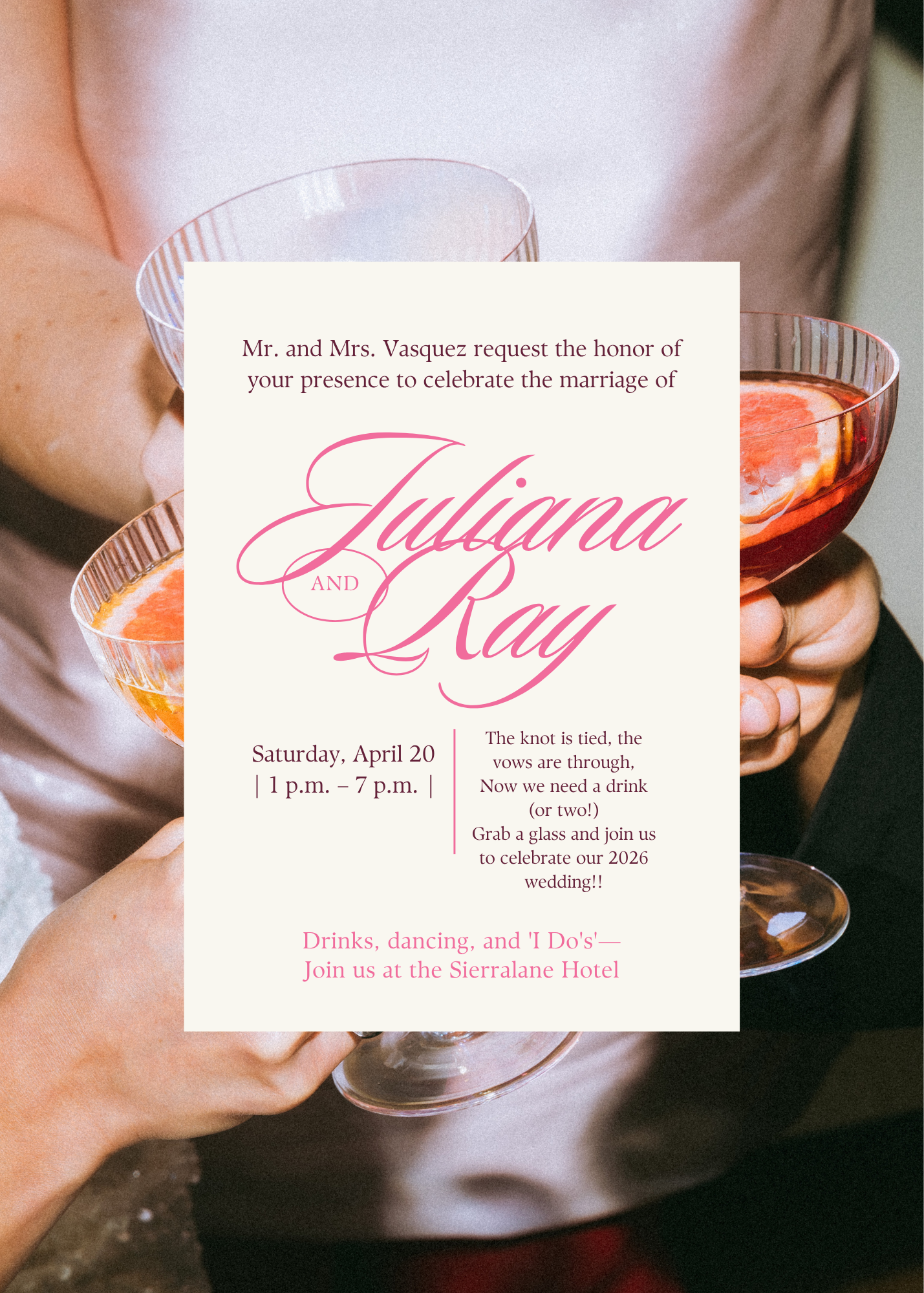 Classic Invitation | Printed • Digital & Envelopes