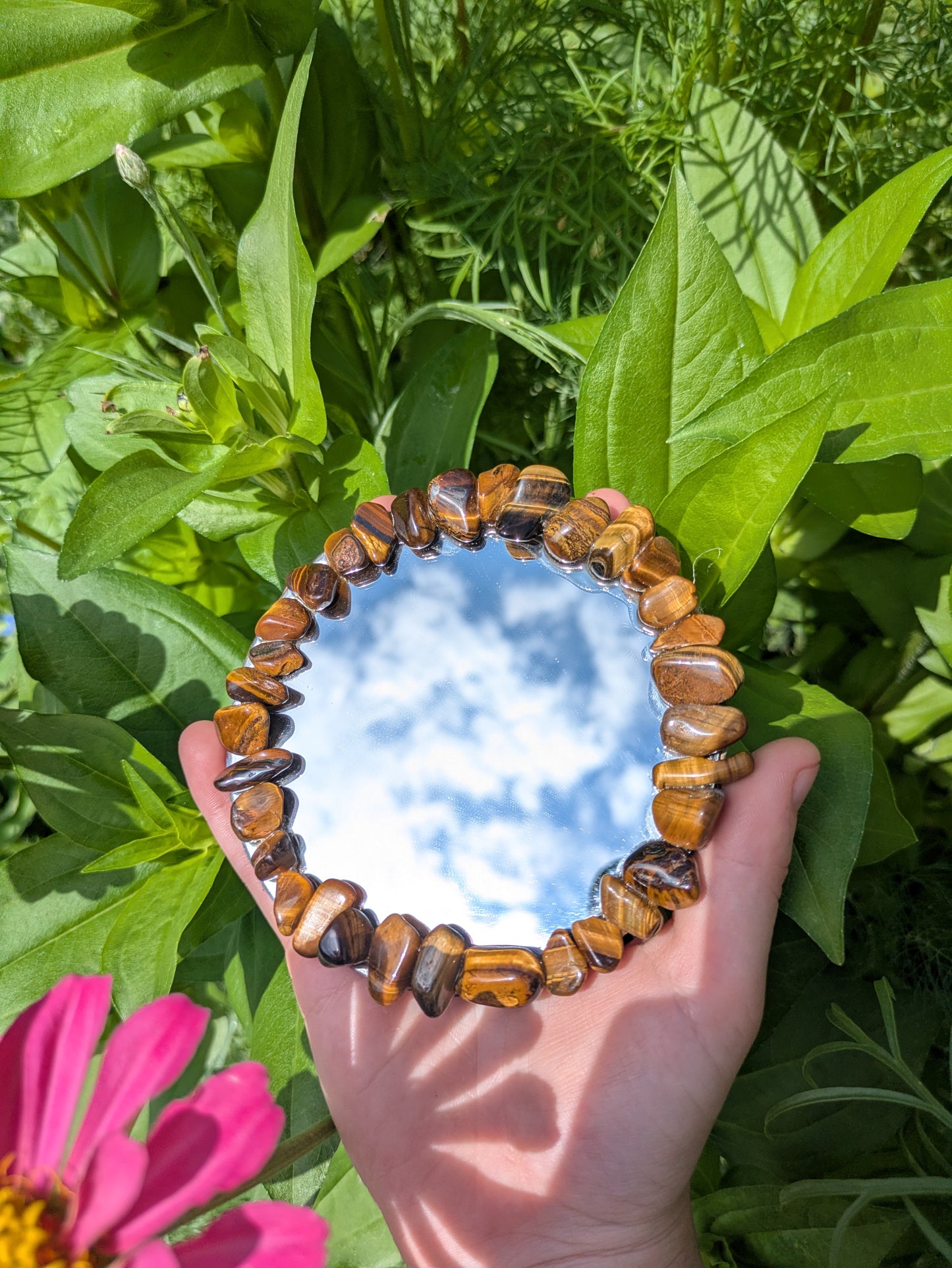 Tigers Eye Confidence Mirror