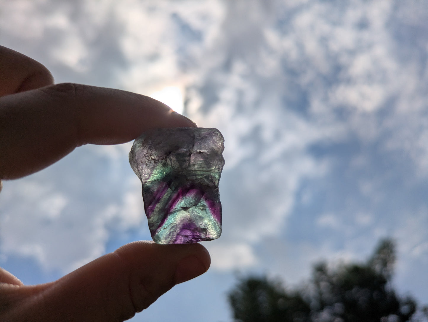 Banded Fluorite Necklace