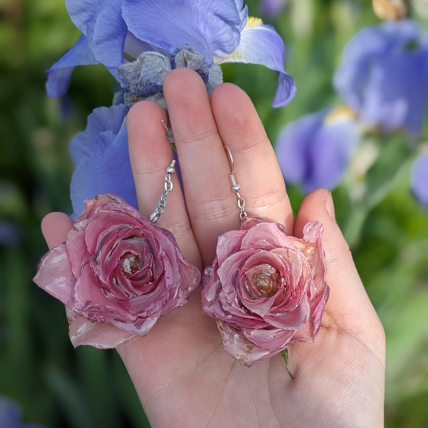 Ever After Botanical Earrings | 3D Flora Silver
