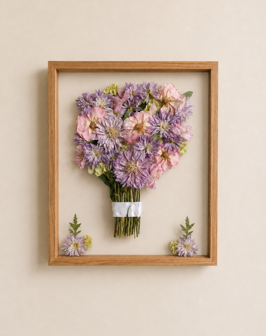 Bouquet Style | Wooden Floating Frame | 16x20