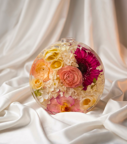 Love in Bloom Vase | Floral Keepsake