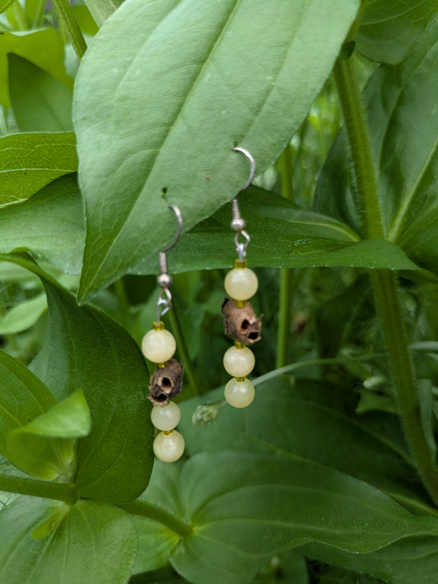Goblin Fairy Calcite Earrings