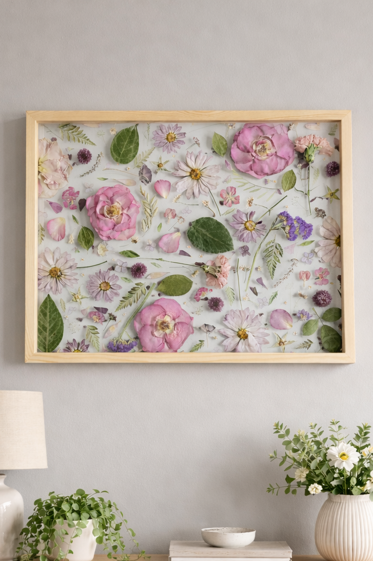 Organic | Floating Wood Frame | 16x20