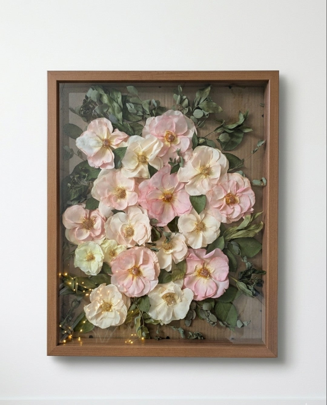 Floral Focus Style Pressed Bouquet Frame 16x20