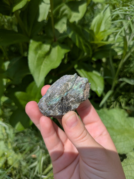 Raw Labradorite Stone