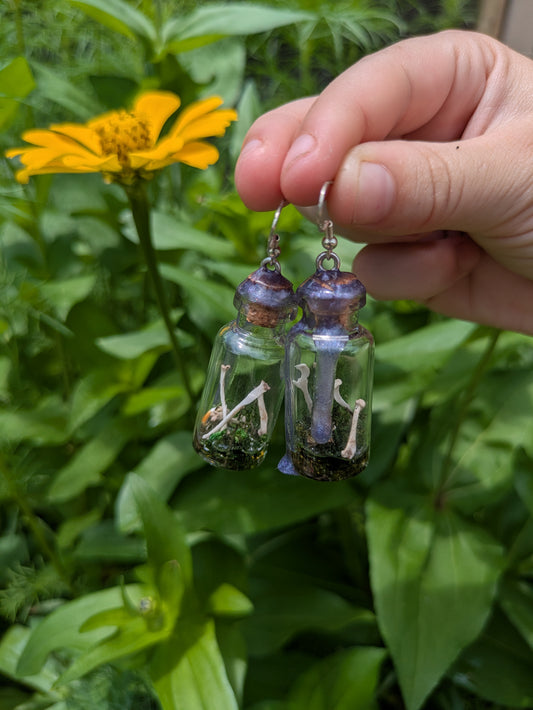 Bone Jar Earrings
