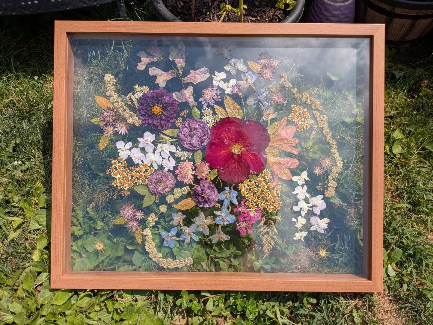 Pressed Wedding Bouquet