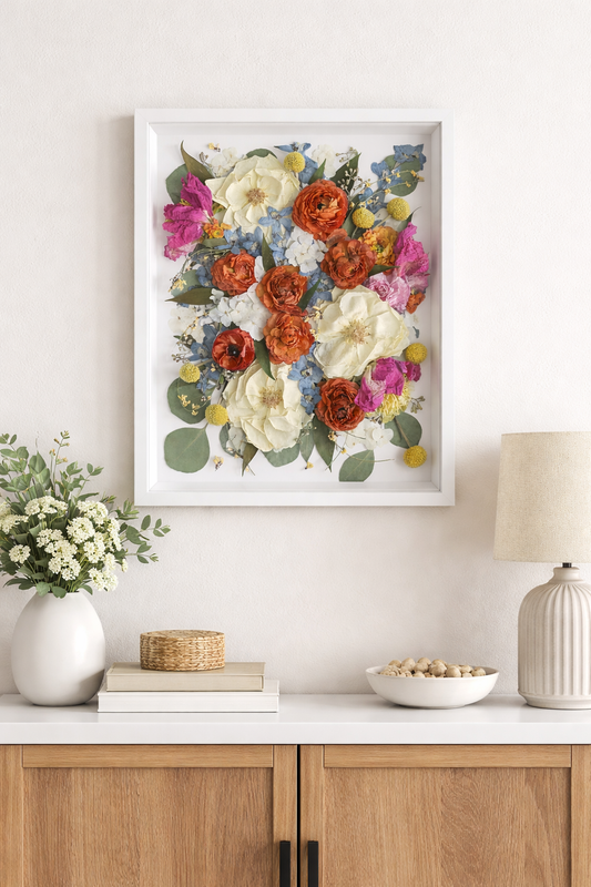Flora In Full | 11x14 Shadow Box Frame