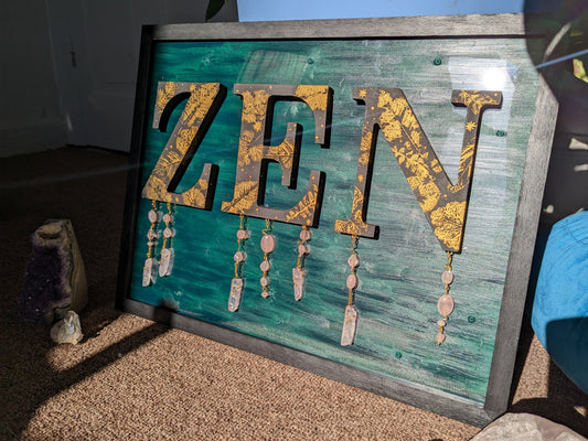 Oneness Zen Rose Quartz Frame