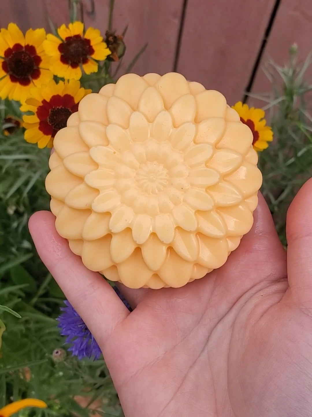 Flower Goats Milk Soaps